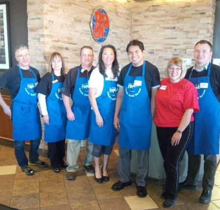 Duncan Craig Participates in the Boston Hope Party